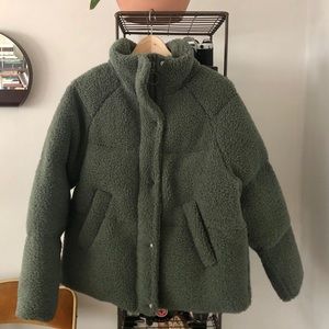 Asos Teddy Puffer Coat